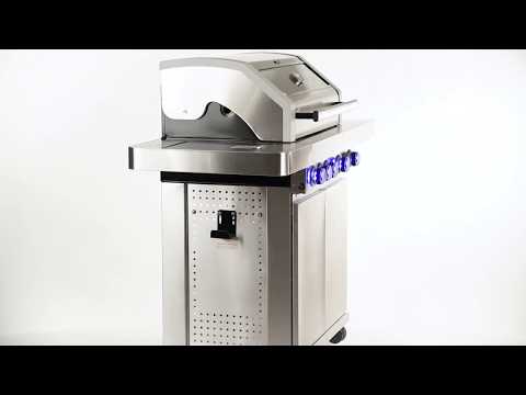 Гриль газовий Masport BBQ S/S4, видео 1