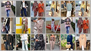 Stylish old woman outfits , Embracing Fashion at any age Over 50+60+70