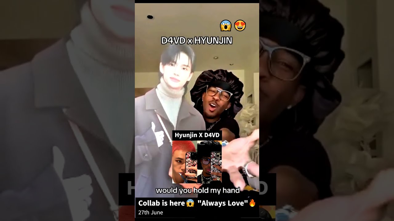 Hyunjin X D4VD Collab "Always Love" Preview😱😍🔥 #hyunjin #skz