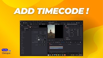 How to Add Timecode in DaVinci Resolve 19 - Quick Tutorial {2025}