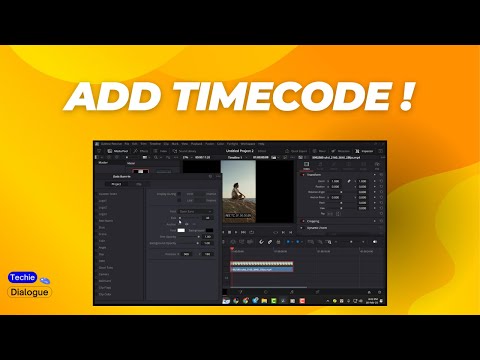 How to Add Timecode in DaVinci Resolve 19 - Quick Tutorial