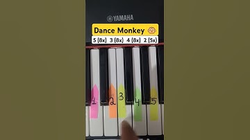 Thumbnail of Easy Piano Tutorial – Dance Monkey 🎹🐒