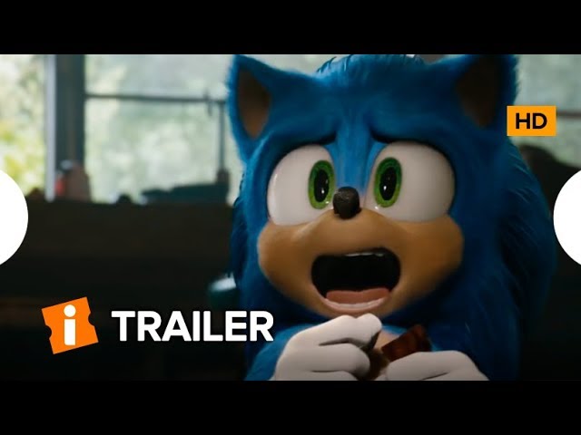 SONIC O FILME Fofo Sonic Trailer Português DOBRADO (Novo, 2020