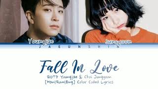 GOT7 Youngjae & Choi Jungyoon - Fall In Love (빠져드나봐) 'When My Love Blooms OST' Color Coded Lyrics