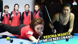 GADIS KALIMANTAN PERAIH MEDALI BOLA SODOK! Inilah 10 Pesona Atlet Cantik Pemain Billiard di Dunia