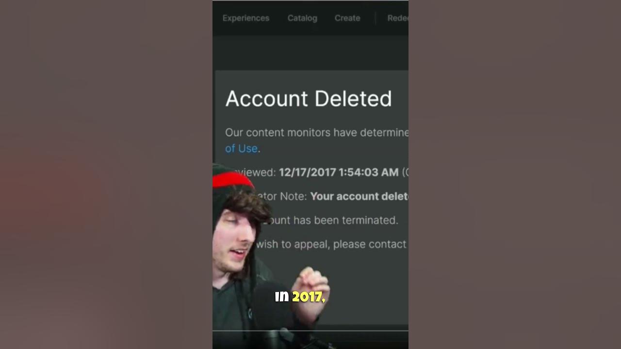 RoNews on X: Many people are now trying to log into @KreekCraft's account.  Thoughts? #RobloxDev #RobloxDevs #Roblox #Trying #Login #Account  #Terminated #Gone #sad  / X