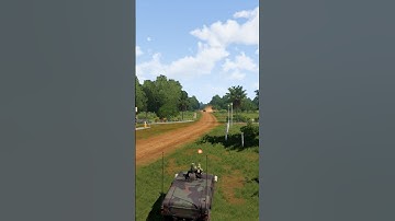 scud vs tow simulation #simulation #military #dcs #arma #army #shorts #gaming #warthunder