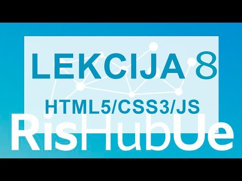 Web programiranje za početnike (HTML/CSS/JS) - Predavanje Osmo