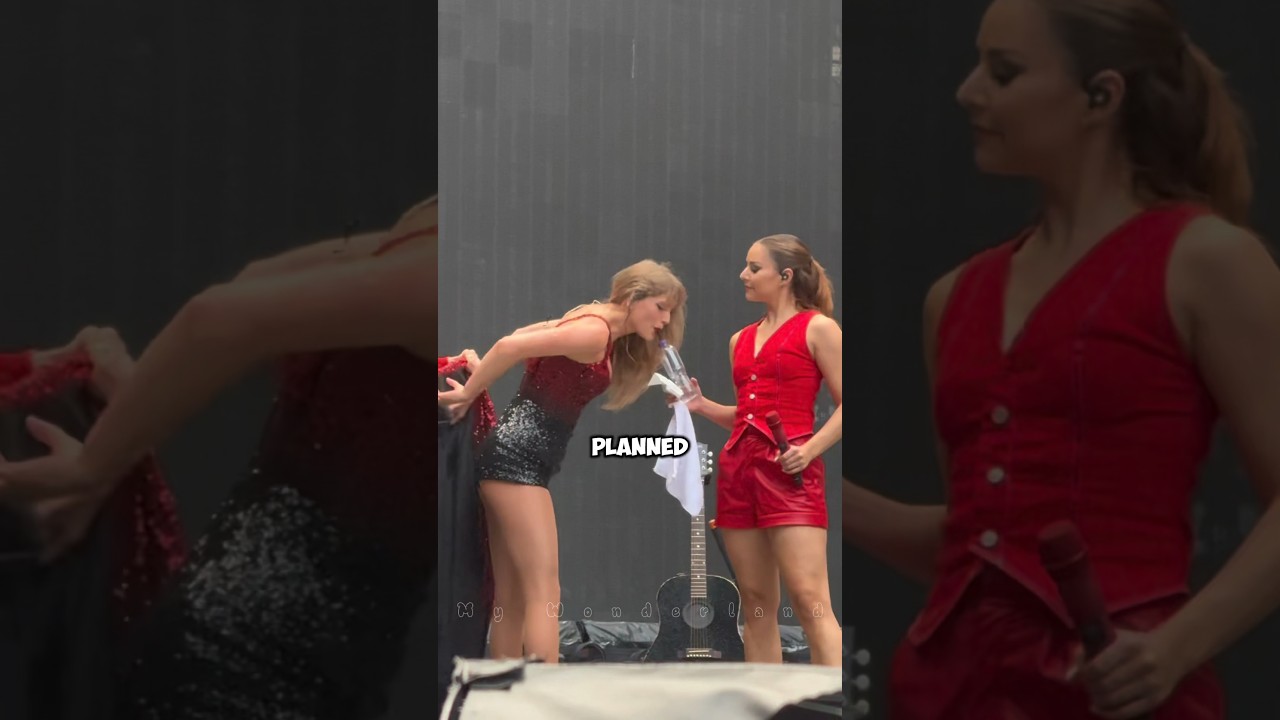 Taylor Swift’s Small Break on Stage #taylorswift #shorts