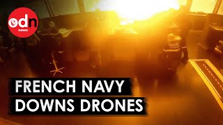 French Frigate Destroys TWO 'Houthi Rebel' Drones in the Red Sea