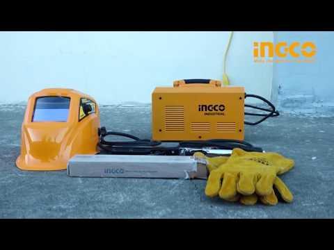 Ingco Електрожен Inverter ММА с Максимален Ток на Заваряване 200Спецификация и Работен Цикъл 60%