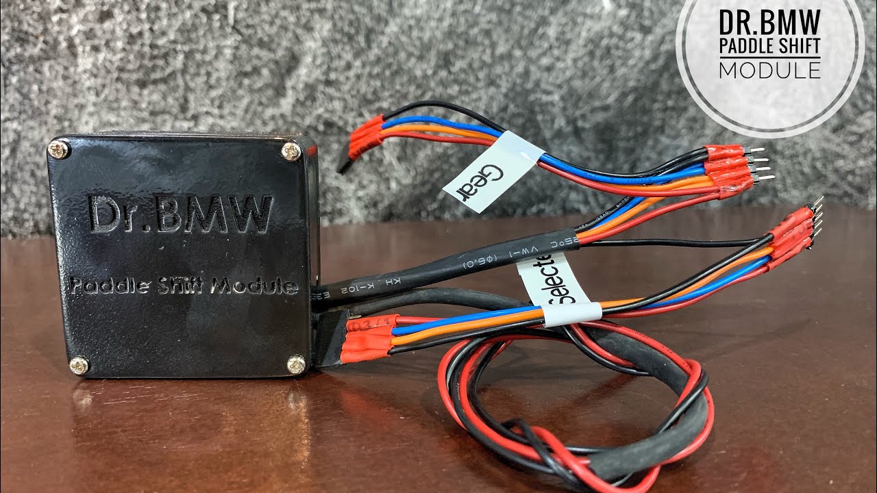 Dr.BMW Paddle Shift Module for BMW E46, E39, E8586, E90, ETC. YouTube