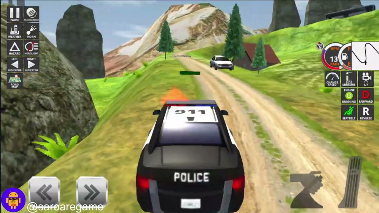 Offroad Police Car Chase Game | Police SUV and Pickup Drive | Police Car Games - Android Gameplay #6