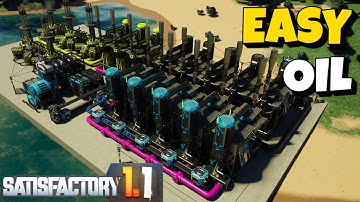 How to Build a Plastic, Rubber, & Fuel Byproduct Factory in Satisfactory | Ep.6 Beginner’s Guide