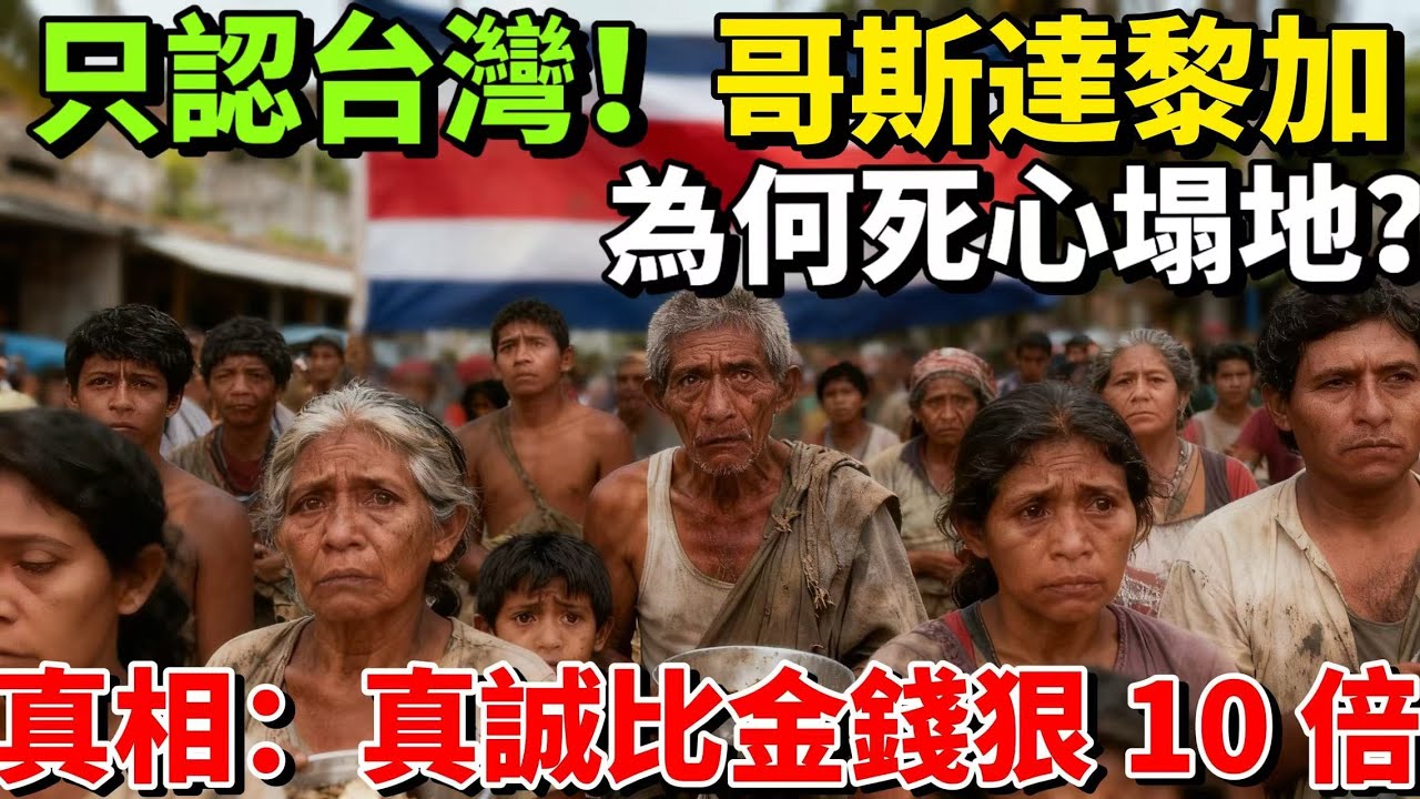 拒絕政治捆綁！台灣 “民間援助” 憑什麼讓哥斯達黎加人記一輩子？真相打臉多少大國！
