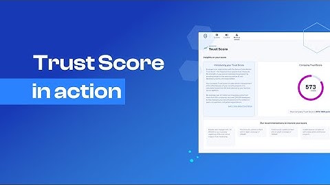 SCW Trust Score -- an industry-first benchmark that quantifies the impact of secure coding programs
