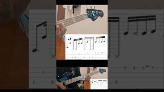 (TAB)初心者向けAmスラップフレーズ #atelierz #bass #bassfeatured #ベース #slapbass #スラップベース #tabs