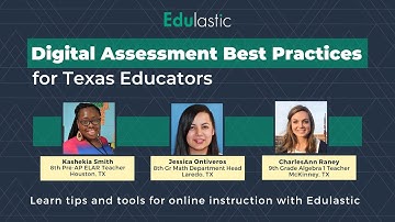 Digital Assessment Best Practices and STAAR prep for Texas Educators