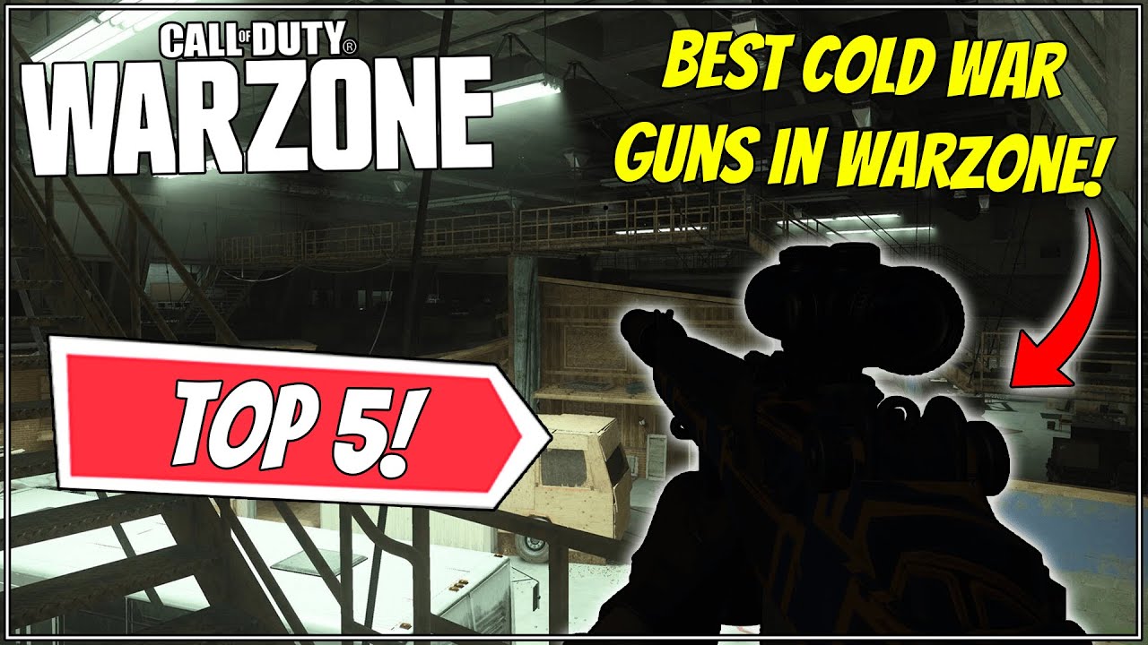 Top 5 Best Cold War Guns in Warzone! (DMR 14 META)
