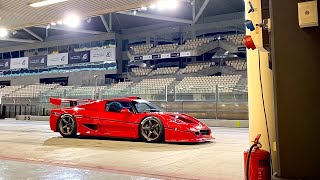 On board the unicorn that is ferrari f50 gt1 around yas marina circuit
in abu dhabi... sound up!!