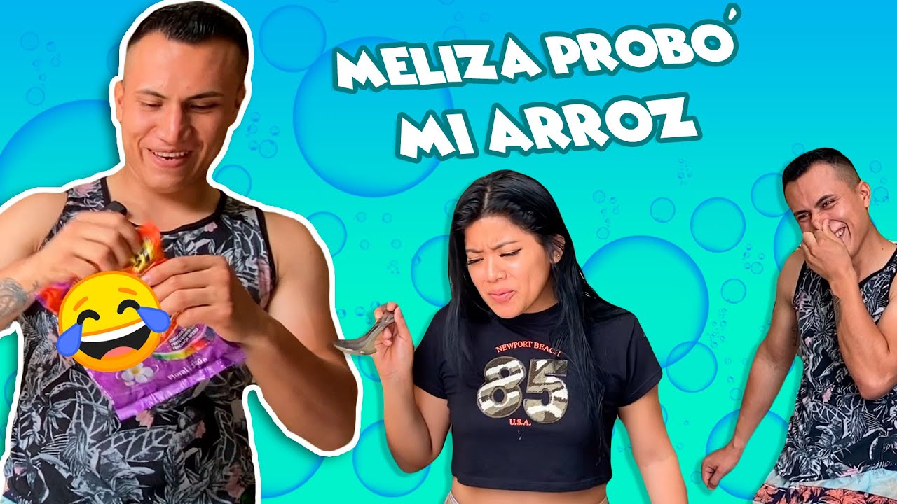 Cocinándole a Meliza un arroz bien lavado | Luis Enrique El Poli Poli