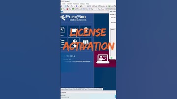 How to Open License Activation Window In FlexSim