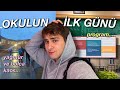 Okulun İlk Günü ama ÇOK KAOTİK🌧️ | ünivlog