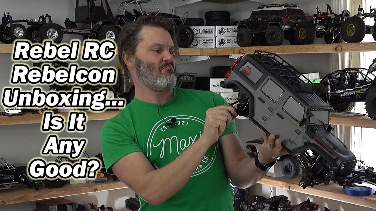 Unboxing The Rebel R/C Rebelcon RJ RC Crawler & Why You Should Watch This Brand - Holmes Hobbies