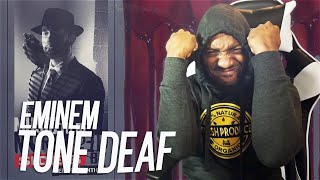 THIS SONG MADE ME WANNA QUIT YOUTUBE! | Eminem - Tone Deaf (REACTION!!!)