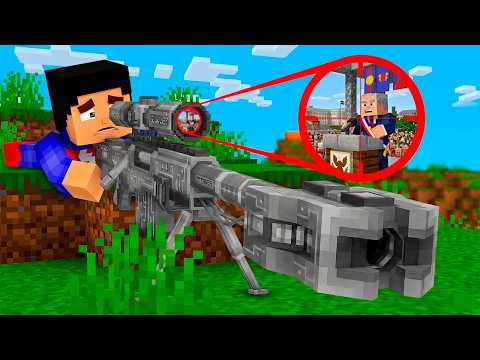 I work as a SPECIAL FORCES SNIPER in Minecraft