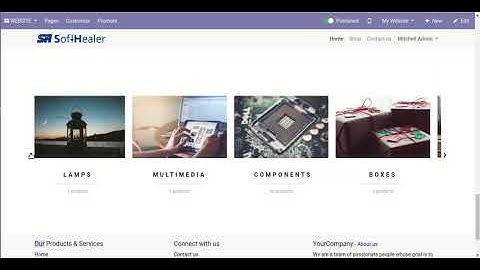 Category Snippet Odoo, Category Blocks Odoo