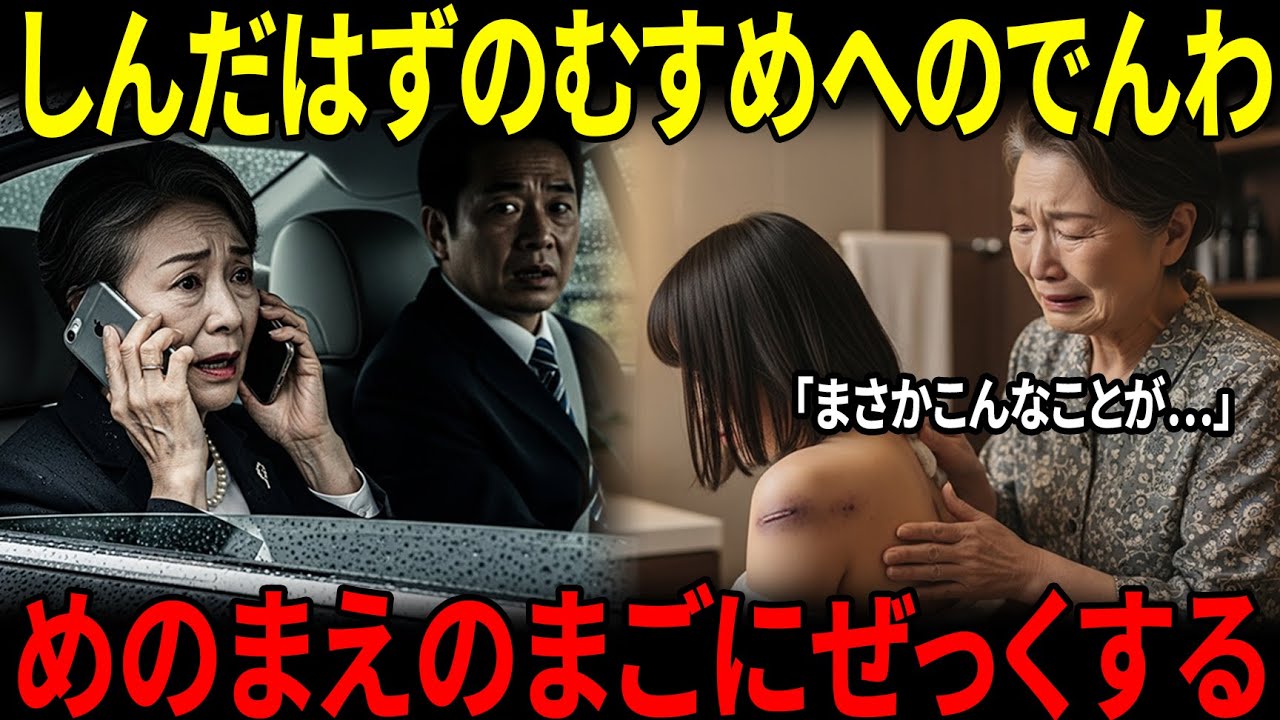 「日本からの心温まる物語」「なぜお前が...」死んだ娘の番号に電話をかけた会長。雨の中で震える孫娘を見て、その場に崩れ落ちる「日本からの心温まる物語」