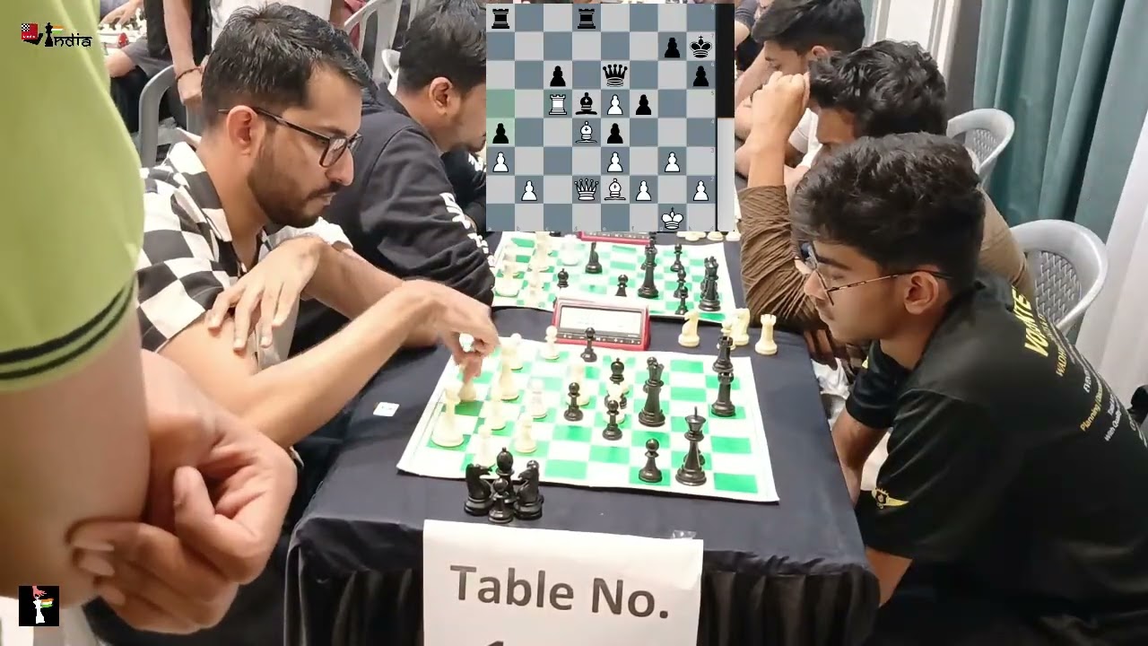 Mohammad Nubairshah Shaikh Vs Sharnarthi Shlok 4th KTBS Rapid FIDE Rating Chess Tournament 2026