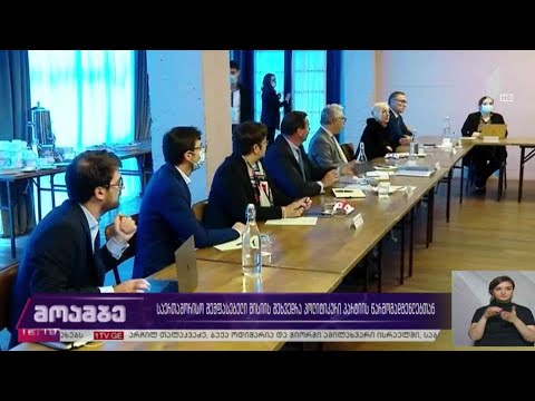 #არჩევნები2020 საერთაშორისო შემფასებელი მისიის შეხვედრა პოლიტიკური პარტიების წარმომადგენლებთან