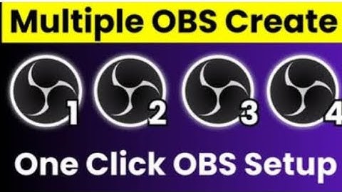 How To Run Multiple OBS Studio - Run Multiple OBS Easily | How to Clone OBS Studio | Run 2 OBS
