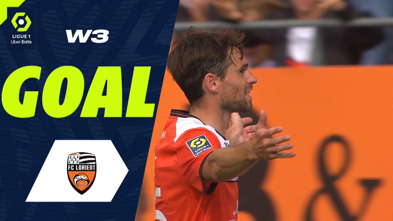 Goal Vincent LE GOFF (67' - FCL) FC LORIENT - LOSC LILLE (4-1) 23/24