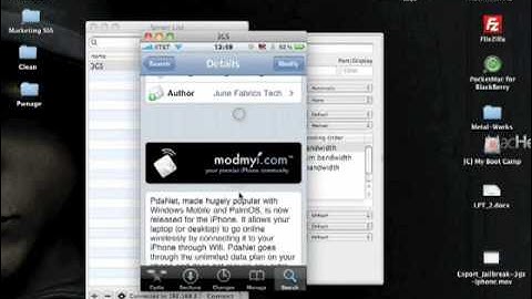 How-To: Using PDANET for Iphone Tethering.