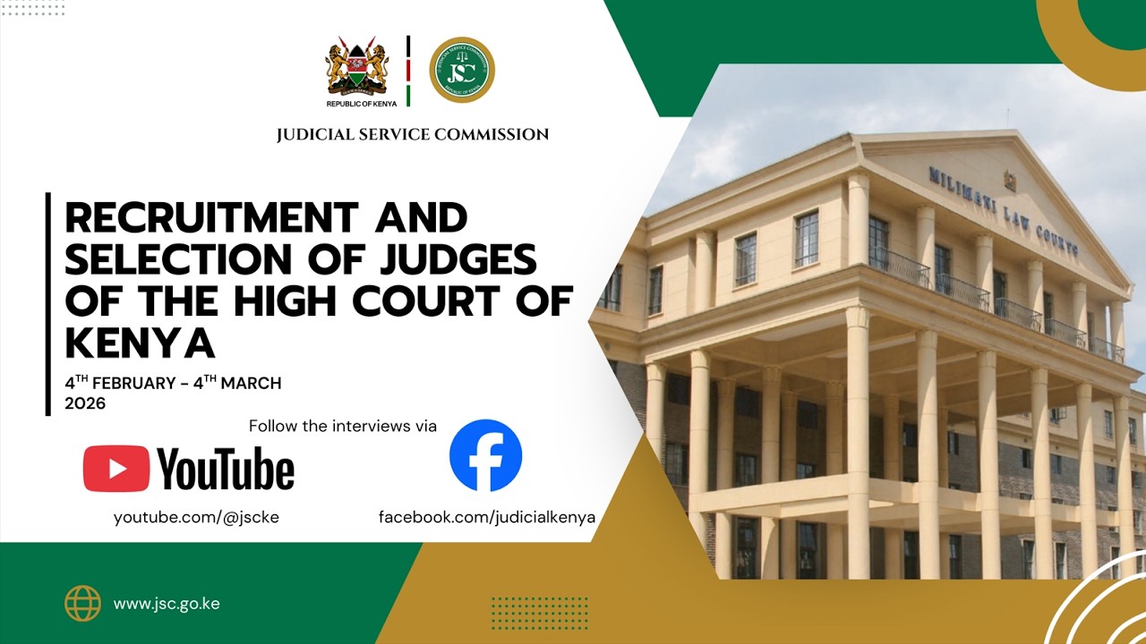 Gad Kipkirui Chemoiyai interview for the position of Judge of The High Court