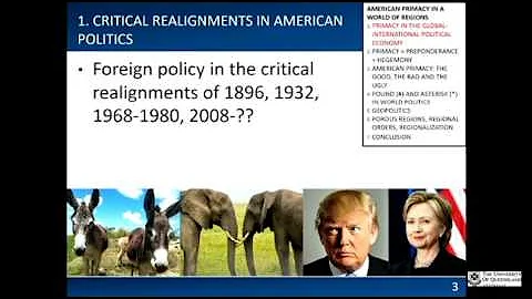 American Primacy in a World of Regions - Professor...