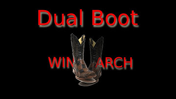 How to Dual Boot: Windows 8.1 & Arch Linux (separate hard drive)