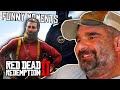 Dad Reacts to "Fails & Funny Moments" in Red Dead Redemption 2 (The Wild Wacky West)