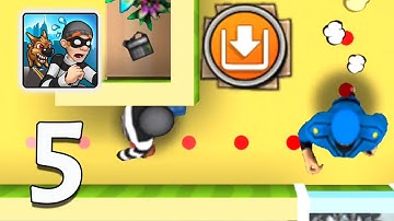 Robbery Bob Part 5 - Winter Walkthrough | Gameplay