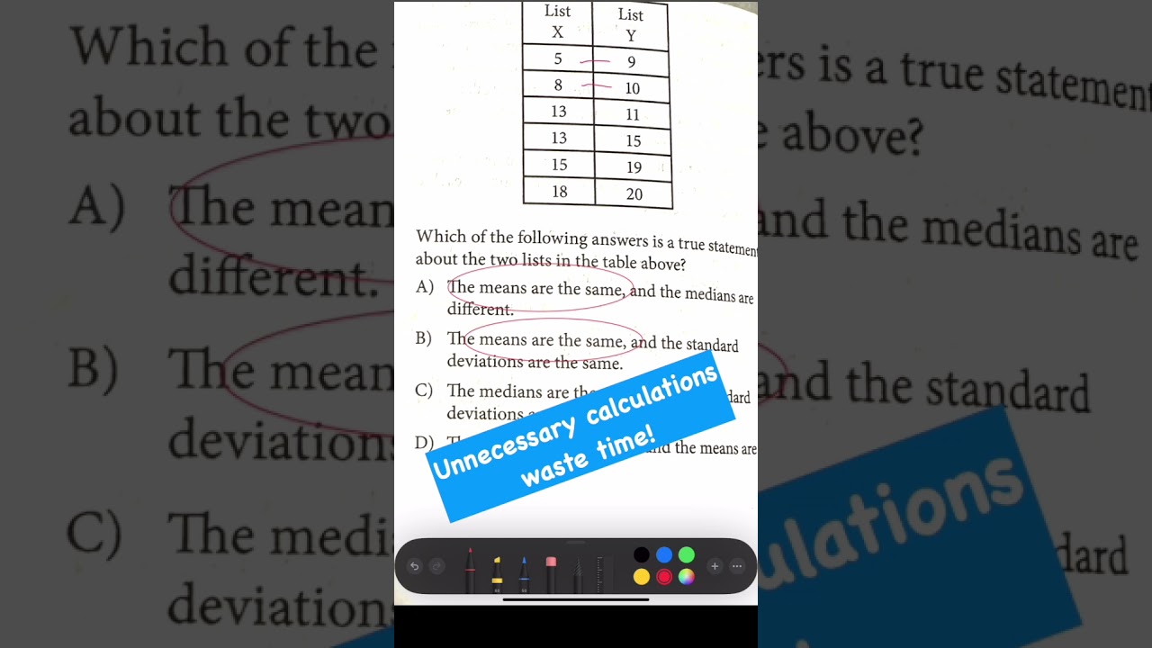 SAT/ACT Shortcut No calculator required!