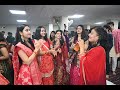 भक्ति और उत्साह से गूँज उठा Arcade Business College | माता का जागरण कार्यक्रम (भजन संध्या)