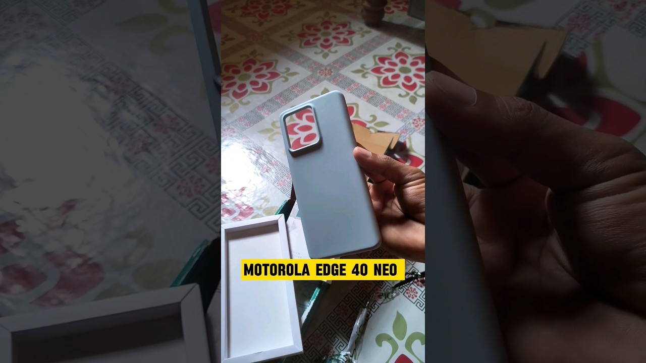 Sprig back cover for Motorola edge 40 neo