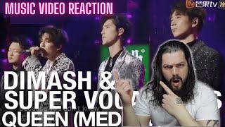 Dimash & Super Vocal Boys - Queen Medley - First Time Reaction  4K