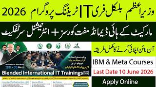 High-Demand Free IT Courses 2026 | Blended International IT Training | Apply Online