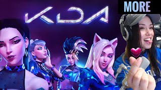 K/DA - MORE REACCION by Kidah | League of Legends