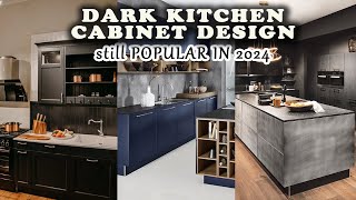 NEWEST Kitchen Trends 2023 for Cabinet Colors | Black - Blue - Dark Popular In 2023 | Home Ideas