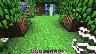 Quick minecraft build: trip wire trap door